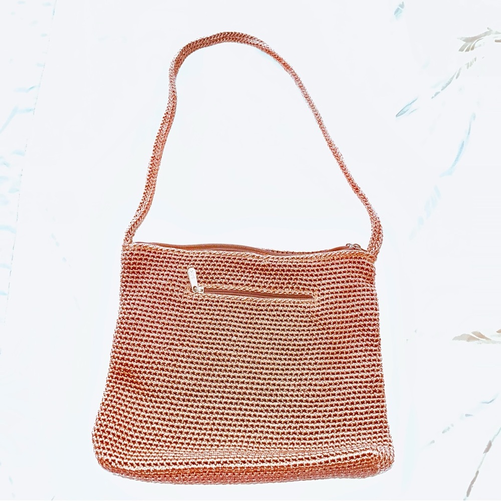 The Sak Elegant Tan Woven Shoulder Bag-Never Used